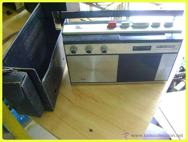 Radios antiguas: COMPACT CASSETTE MARCA FARO MODELO 1000 - Foto 1
