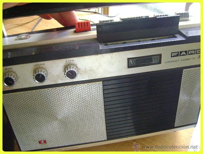 Radios antiguas: COMPACT CASSETTE MARCA FARO MODELO 1000 - Foto 2