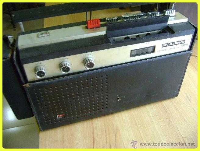 Radios antiguas: COMPACT CASSETTE MARCA FARO MODELO 1000 - Foto 5