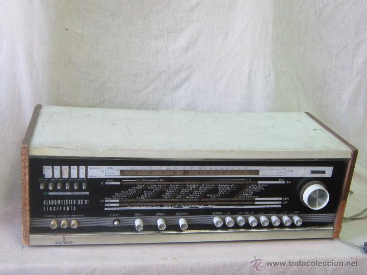 Radios antiguas: RADIO SIEMENS KLANGMEISTER ELECTRONIC RS91 - Foto 2