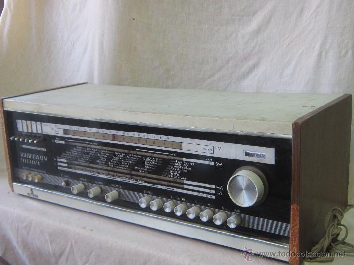 Radios antiguas: RADIO SIEMENS KLANGMEISTER ELECTRONIC RS91 - Foto 3