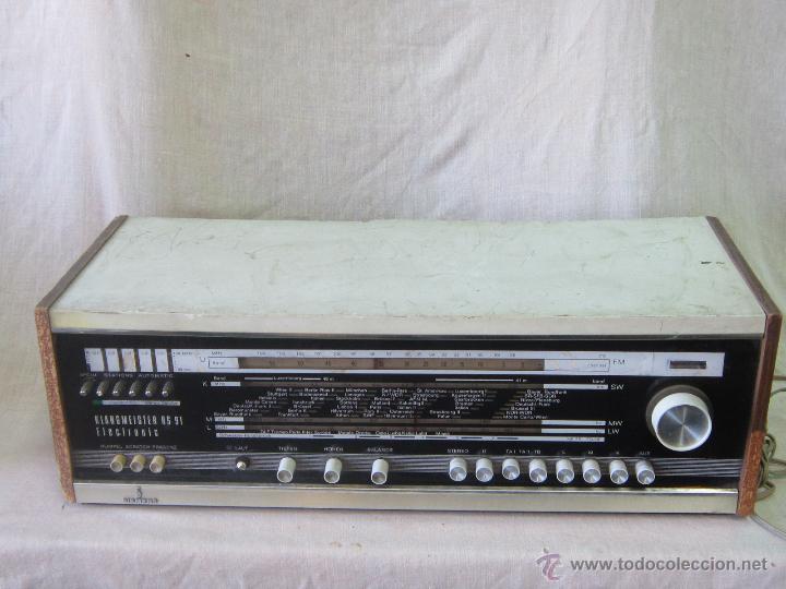 Radios antiguas: RADIO SIEMENS KLANGMEISTER ELECTRONIC RS91 - Foto 4
