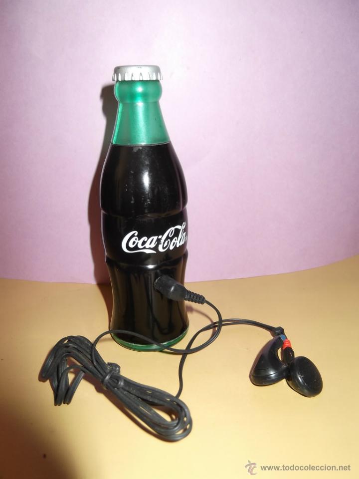 Radios antiguas: Radio botella de refresco - Foto 1