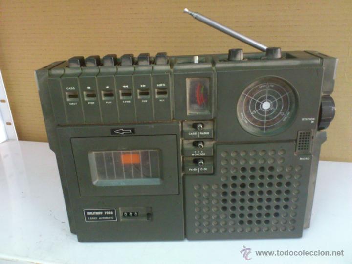 Radio Cassette Vintage Military 7000 3 Band Aut Sold Through Direct Sale