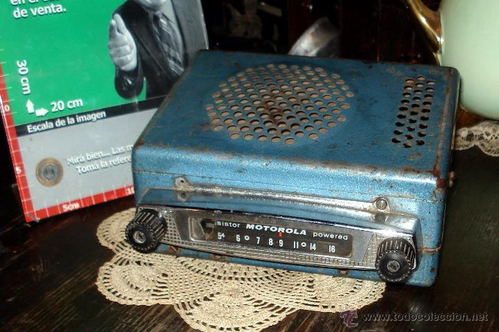 Radios antiguas: Vintage Auto Radio Original Motorola 397x Truck - Made in USA - Circa 1950 AM Radio Transistor 1958 - Foto 2 - 45017625