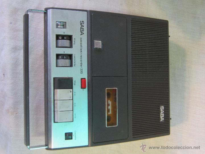 Radios antiguas: SABA - CASSETTEN RECORDER 320 - Foto 2