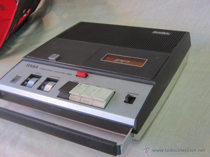 Radios antiguas: SABA - CASSETTEN RECORDER 320 - Foto 3