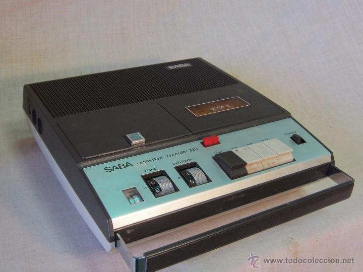 Radios antiguas: SABA - CASSETTEN RECORDER 320 - Foto 5