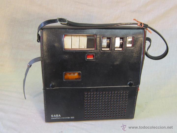 Radios antiguas: SABA - CASSETTEN RECORDER 320 - Foto 10