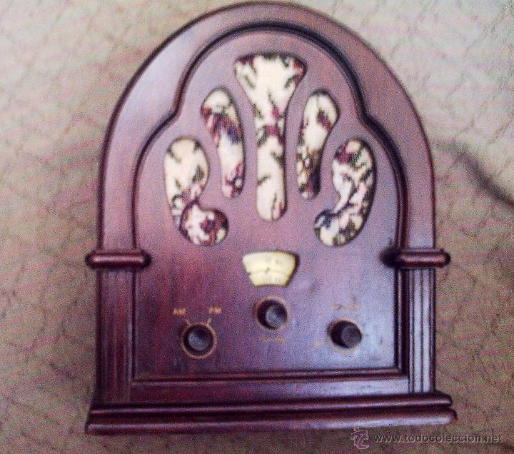 Radios antiguas: RADIO CAPILLA MINIATURA - Foto 5