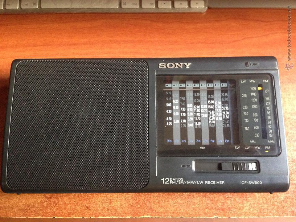 Radio Sony 12 Bandas Icf Sw600 Multibandas Sold At Auction