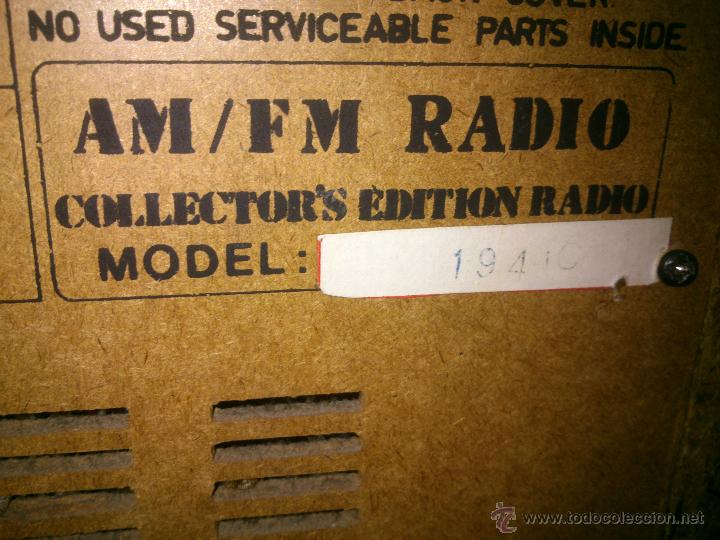 Radios antiguas: RADIO CASSETTE VINTAGE COLLECTORS AUDIOSOUND - Foto 8