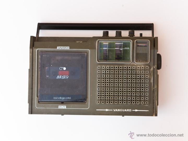 Radios antiguas: RADIO CASSETTE VANGUARD DAKTARI NO FUNCIONA - Foto 1