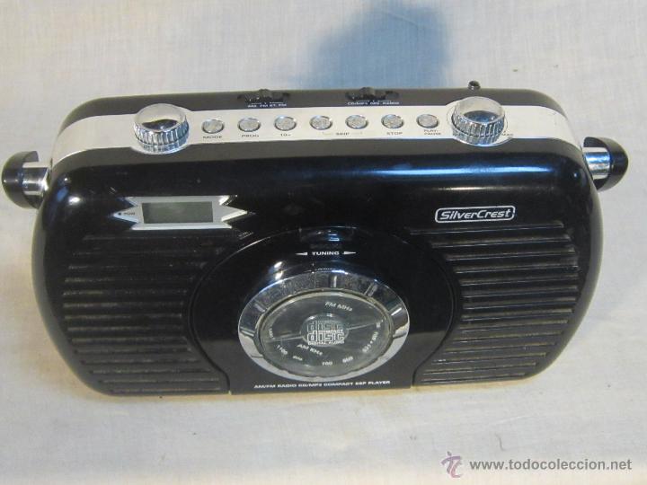 Radios antiguas: RADIO CD/MP3 COMPACT SILVER CREST - Foto 4