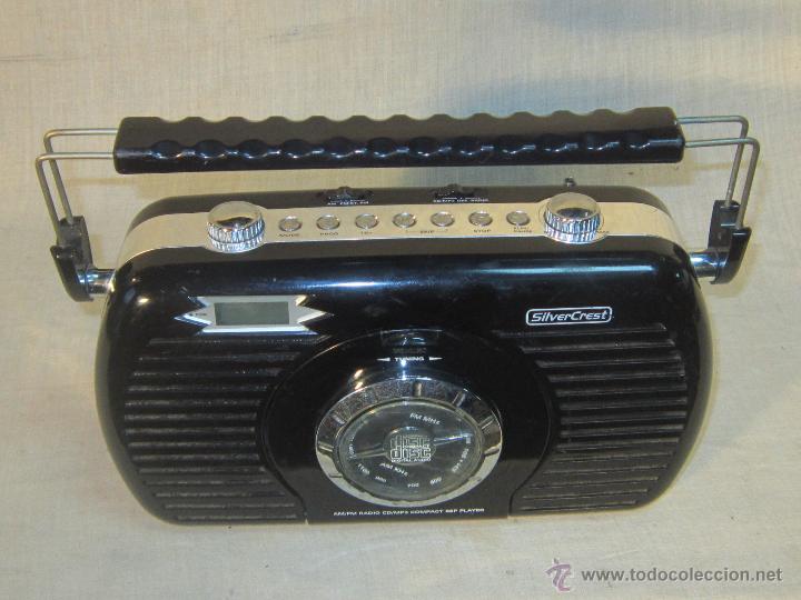 Radios antiguas: RADIO CD/MP3 COMPACT SILVER CREST - Foto 5