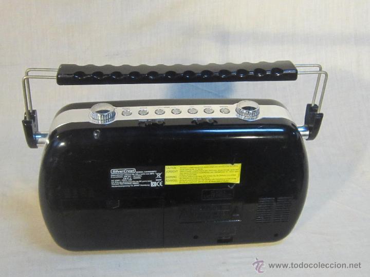 Radios antiguas: RADIO CD/MP3 COMPACT SILVER CREST - Foto 6