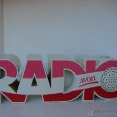 Radios antiguas: RADIO TRANSISTOR. PUBLICIDAD DE AVON. AÑOS 70. Lote 47504548
