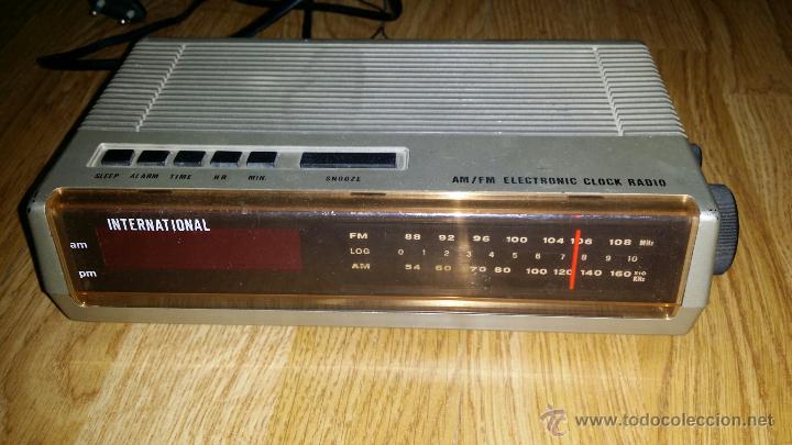 Radios antiguas: ⏰ Radio Reloj Internacional &ndash; Electronic Clock Radio - Foto 1