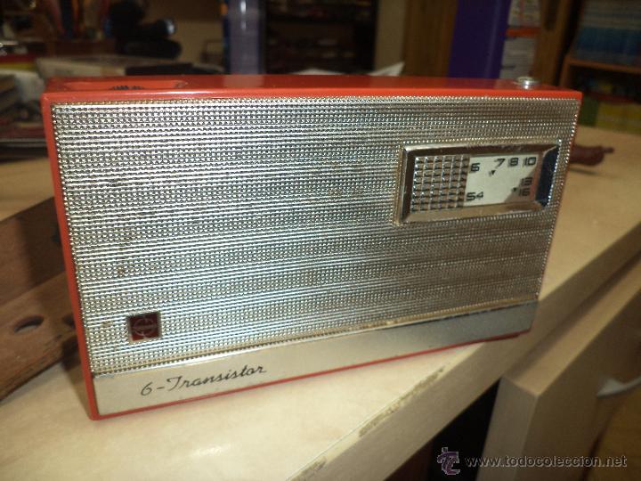Radios antiguas: Transistor de onda media NATIONAL de 1962 - Foto 2