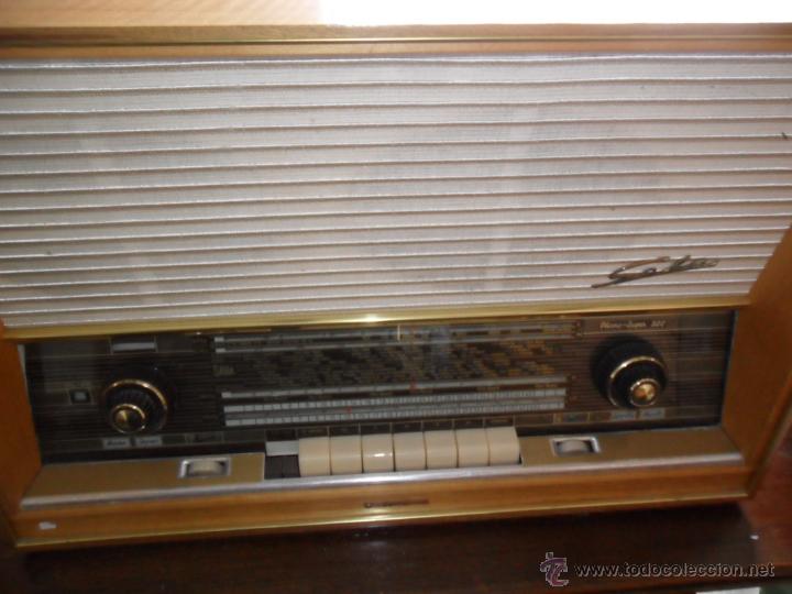 Radios antiguas: RADIO - TOCADISCOS A&Ntilde;OS 50 - 60 DE LA CASA SABA - Foto 6