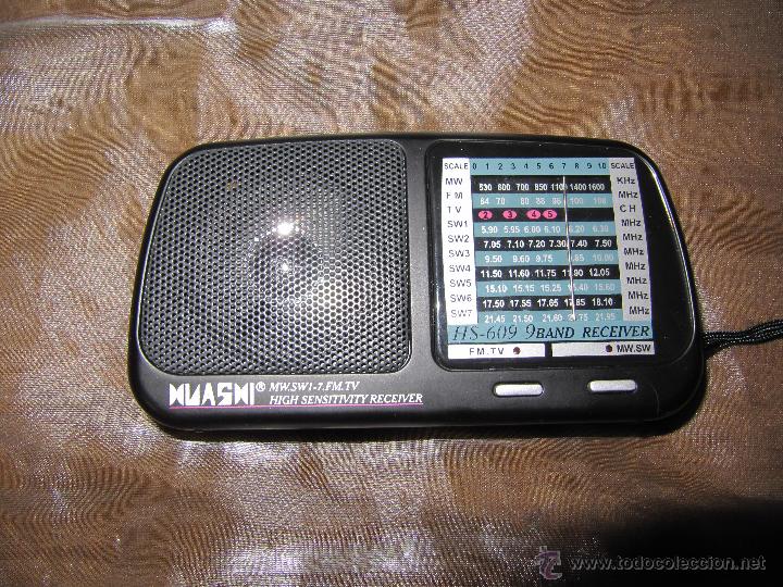 Radios antiguas: MUASMI HS-609 9 BAND RECEIVER - Foto 2