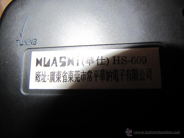 Radios antiguas: MUASMI HS-609 9 BAND RECEIVER - Foto 7