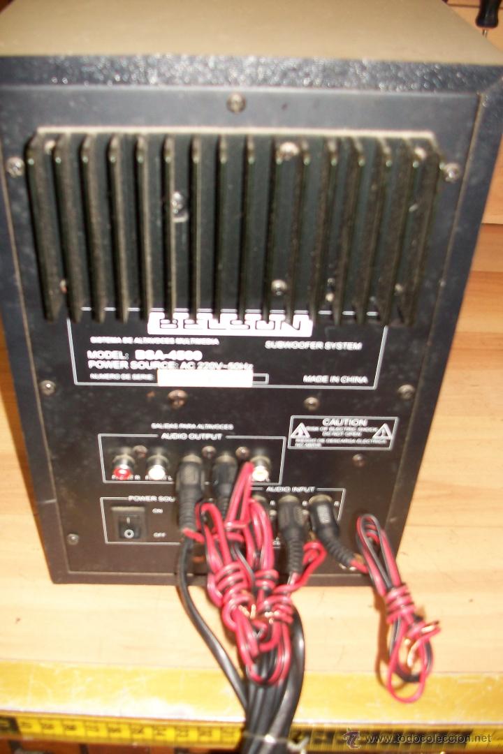 Radios antiguas: HOME CINEMA- BELSON- MODELO BSA 4500 - Foto 4