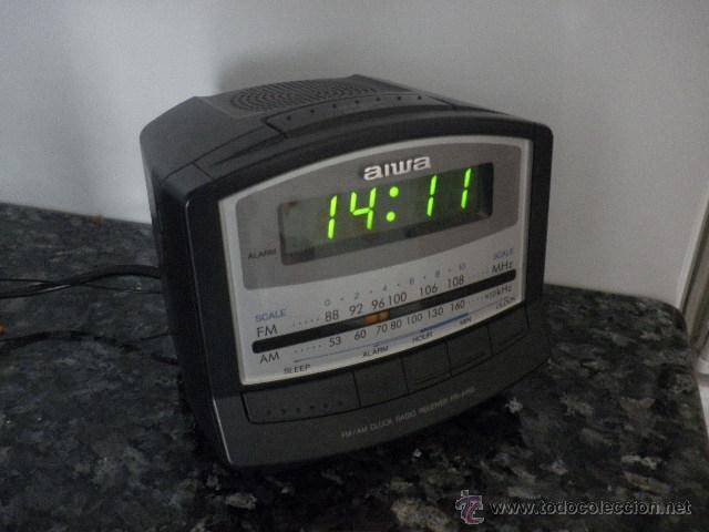 radio reloj despertador de aiwa - modelo fr-a15 - Compra venta en  todocoleccion