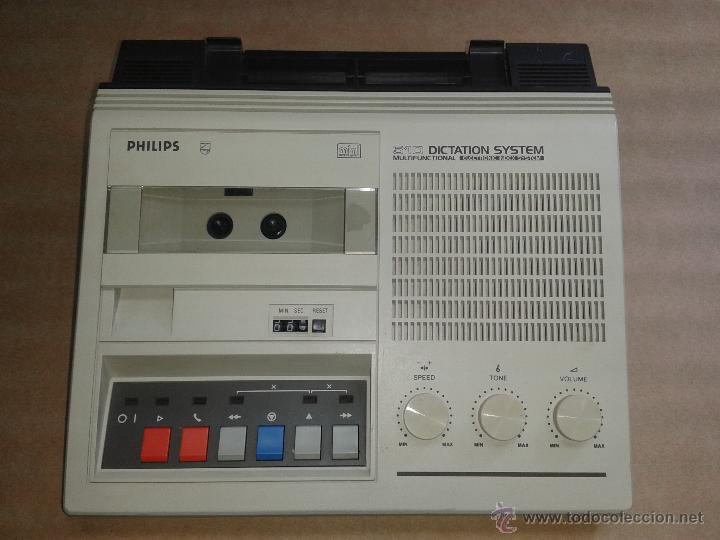 Radios antiguas: DICTATION SSYTEM PHILIPS 510 LFH 0510/10 B - Foto 8