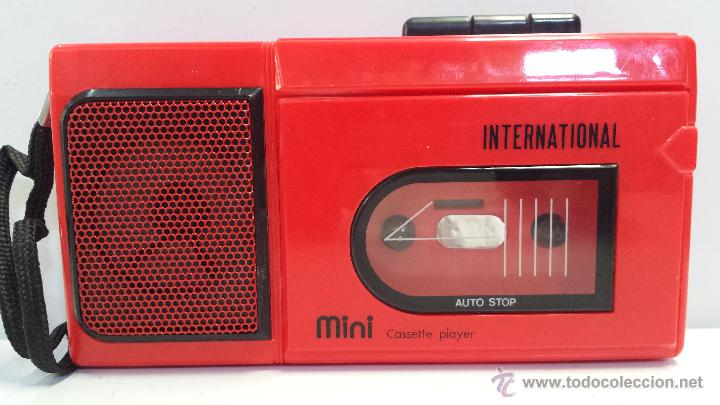 Radios antiguas: MINI CASET MONO - INTERNATIONAL - SIN USO - Foto 1