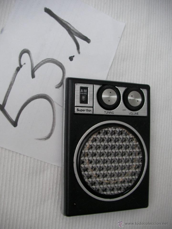 Radios antiguas: ANTIGUO RADIO TRANSISTOR NUEVO SIN USAR - Foto 1