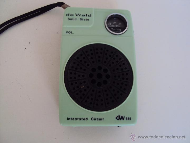 Radios antiguas: RADIO DE WALD una pieza interesante - Foto 1