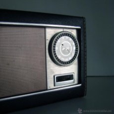 Radios antiguas: TRANSISTOR INTER AÑOS 60 CON FUNDA DE CARTON IMITACION CUERO FUNCIONANDO.. Lote 365900371