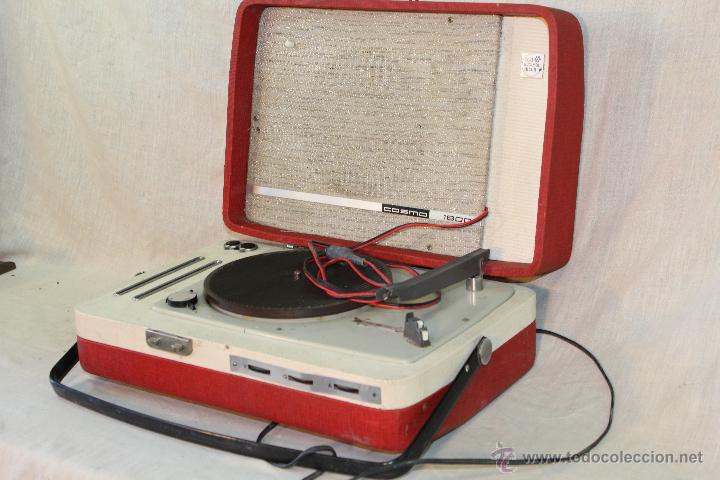 Radios antiguas: TOCADISCOS COSMO 1800 - Foto 2