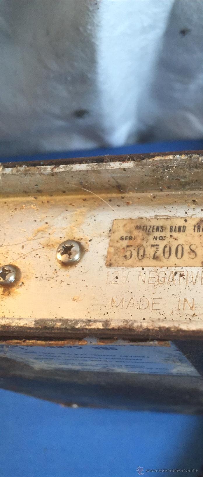 Radios antiguas: emisora  y microfono origen japones - Foto 8