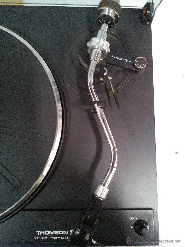 Radios antiguas: TOCADISCOS THOMSON CON C&Aacute;PSULA SHURE - Foto 4
