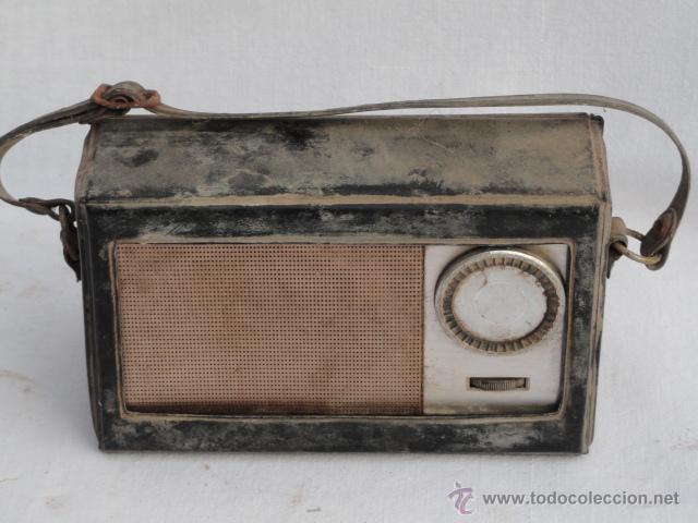 Radios antiguas: RADIO ANTIGUA MARCA INTER CON FUNDA. - Foto 2