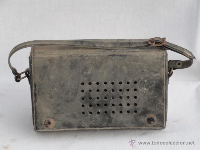 Radios antiguas: RADIO ANTIGUA MARCA INTER CON FUNDA. - Foto 3