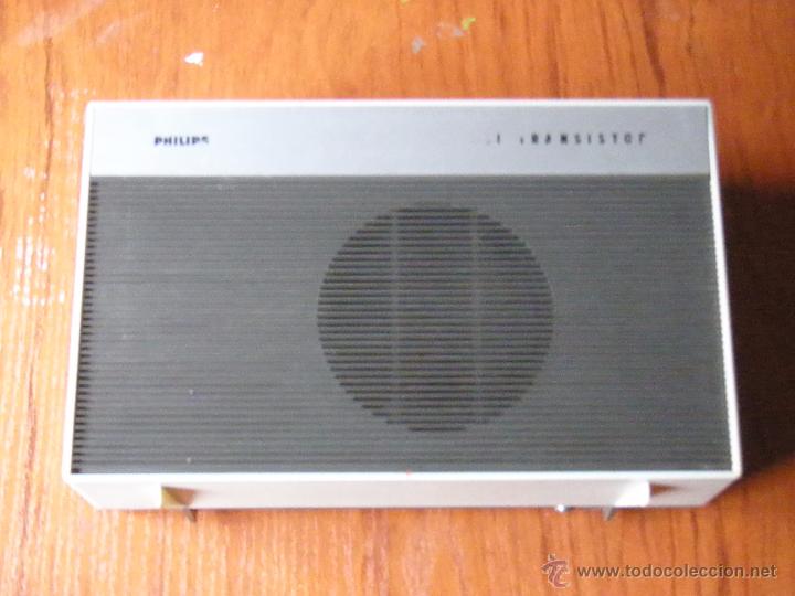 Radios antiguas: TOCADISCOS PHILIPS ALL TRANSISTOR FUNCIONANDO - Foto 5