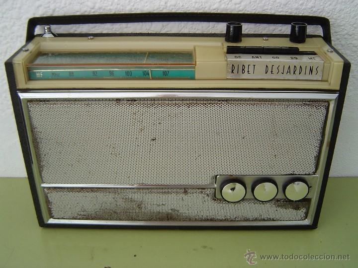 RADIO RIBET DESJARDINS (Radios, Gramófonos, Grabadoras y Otros - Transistores, Pick-ups y Otros)