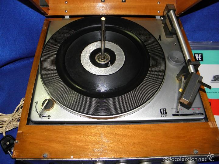 Radios antiguas: TOCADISCOS PERPETUUM-EBNER DE LUXE - Foto 4