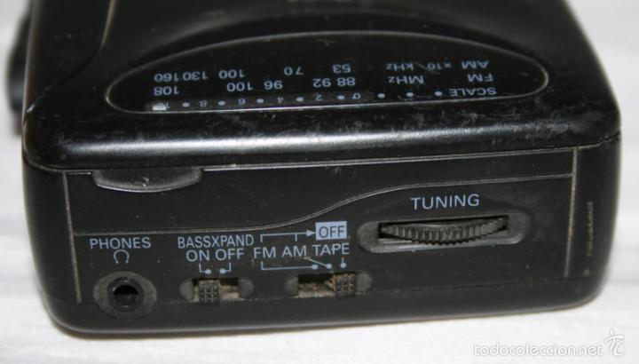 Radios antiguas: WALKMAN SANYO BASS-XPANDER VIP-3 - Foto 3