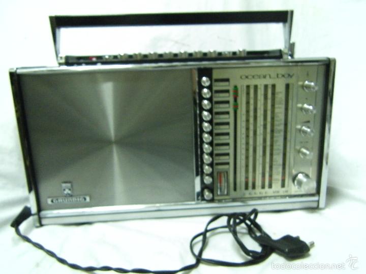 Radios antiguas: RADIO TRANSISTOR GRUNDING A&Ntilde;O 60 MOD.OCEAN-BOY-GRAN DIMENSION - Foto 1