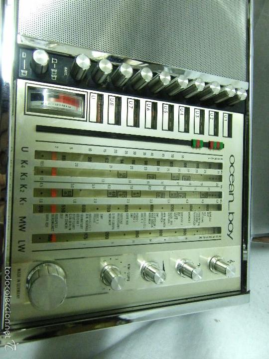 Radios antiguas: RADIO TRANSISTOR GRUNDING A&Ntilde;O 60 MOD.OCEAN-BOY-GRAN DIMENSION - Foto 5