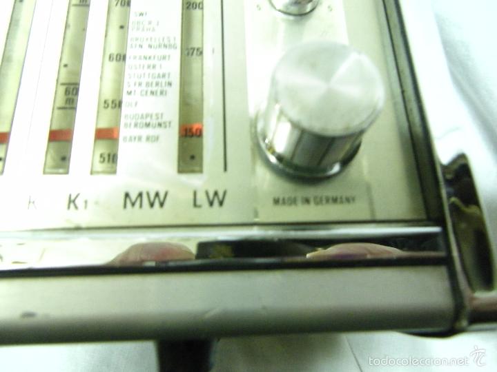 Radios antiguas: RADIO TRANSISTOR GRUNDING A&Ntilde;O 60 MOD.OCEAN-BOY-GRAN DIMENSION - Foto 6