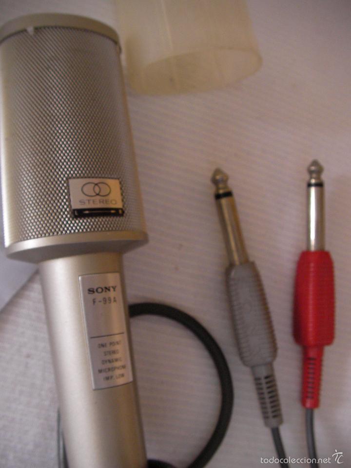 Radios antiguas: ANTIGUO MICROFONO SONY EN BUEN ESTADO - Foto 2