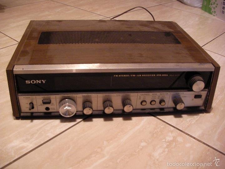 amplificador profesional sonymod. ta-333. . - Compra venta en  todocoleccion