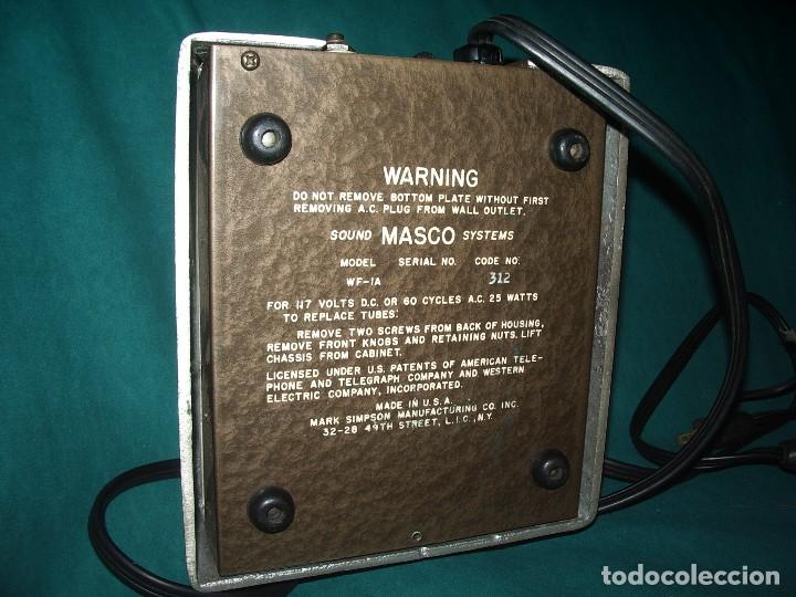 Radios antiguas: INTERCOMUNICADOR MASCO, USA - Foto 6