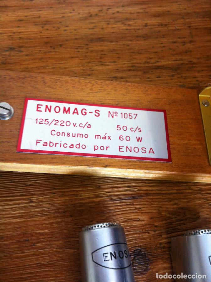 Radios antiguas: Magnet&oacute;fono Enomag S Retro Vintage - Foto 13