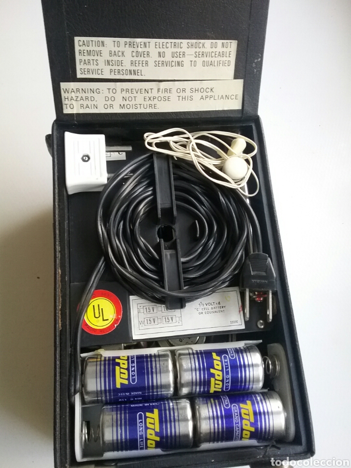 Radios antiguas: Radio Sears, gran estado, de los 70. - Foto 4